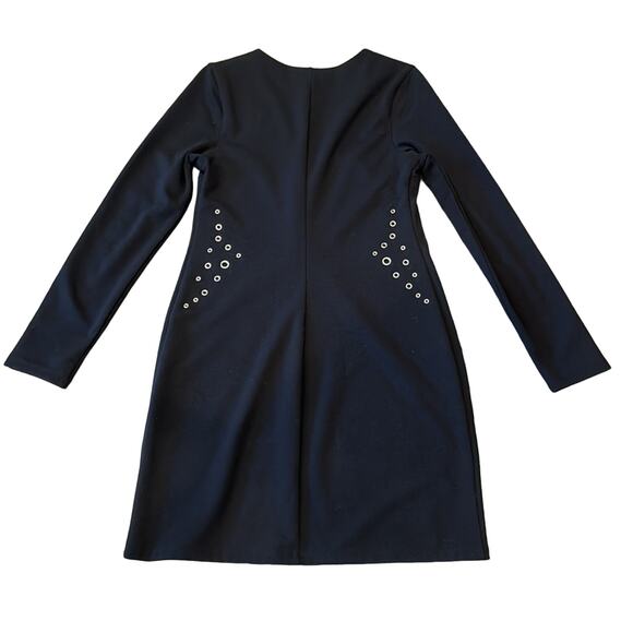 Express Women's Bodycon Grommet Mini Dress Black Size M - Picture 3 of 9